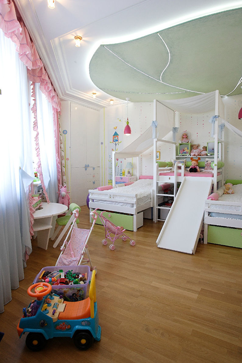 Forest Fairy Tale: Children's Room for Two Girls - foto 1