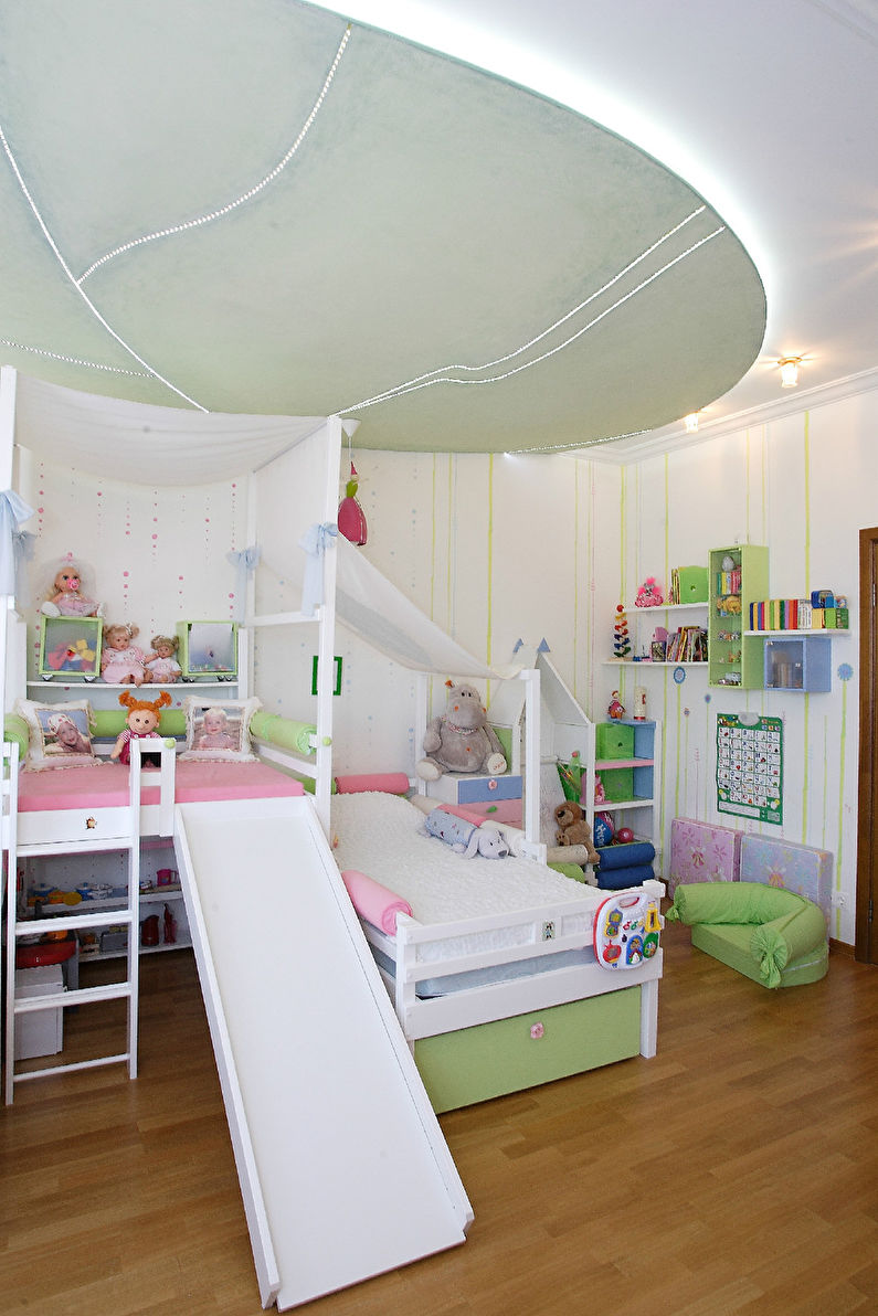 Forest Fairy Tale: Habitació infantil per a dues nenes - foto 2