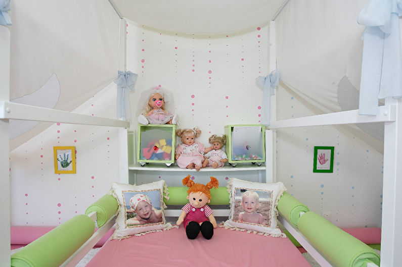 Forest Fairy Tale: Children's Room for Two Girls - photo 5