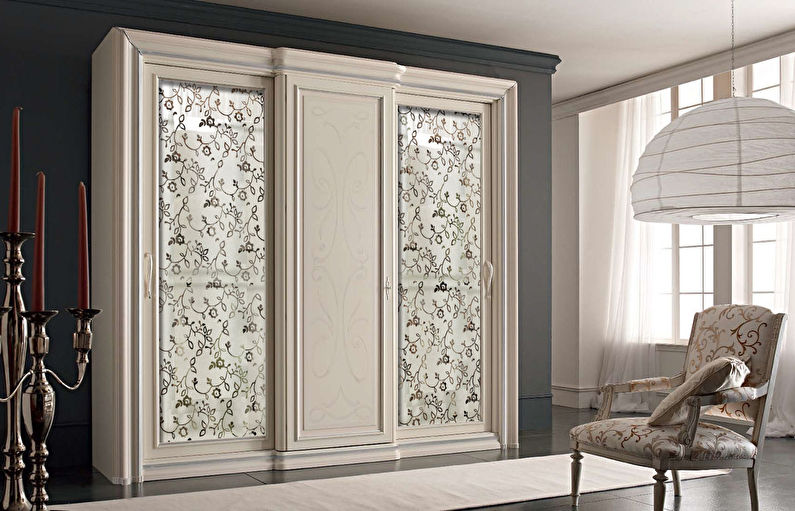 Mobilier de chambre de style Provence - Armoire