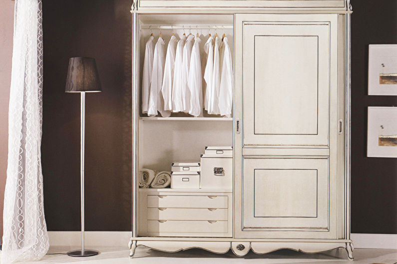 Mobilier de chambre de style Provence - Armoire