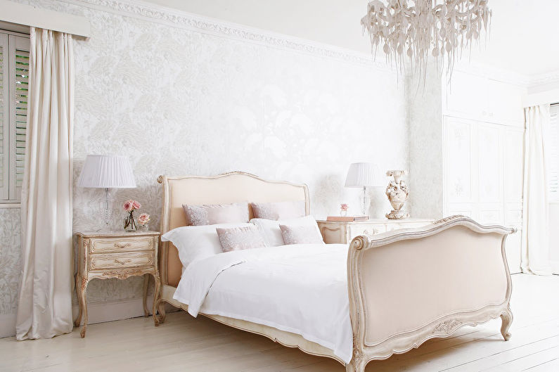 Provence Style Bedroom Design - Riktig belysning