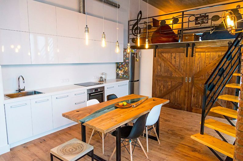 Appartementontwerp in loft-stijl voor een jong stel, Tyumen - foto