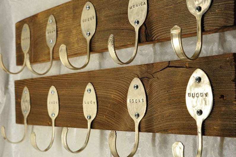 DIY Room Decor - Mga cutlery Hooks