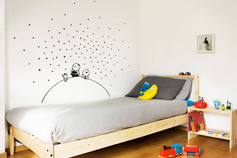 Design a children's room for a boy from 3 to 5 years