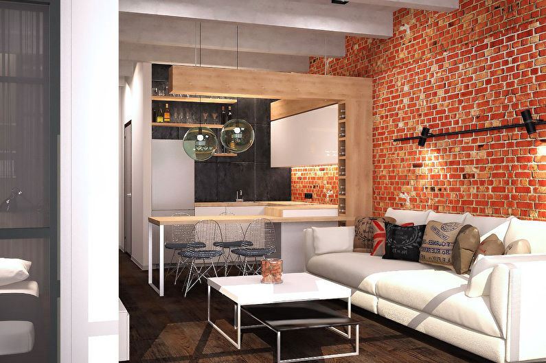 Apartament în stil loft, LCD TriBeCa