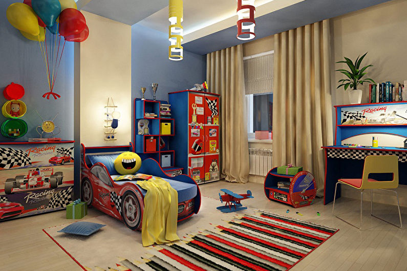 Diseño de una habitación infantil para un niño (más de 75 fotos)