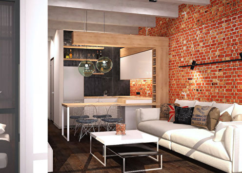 Loft-style apartment, TriBeCa LCD