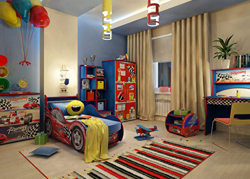 Diseño de una habitación infantil para un niño (más de 75 fotos)