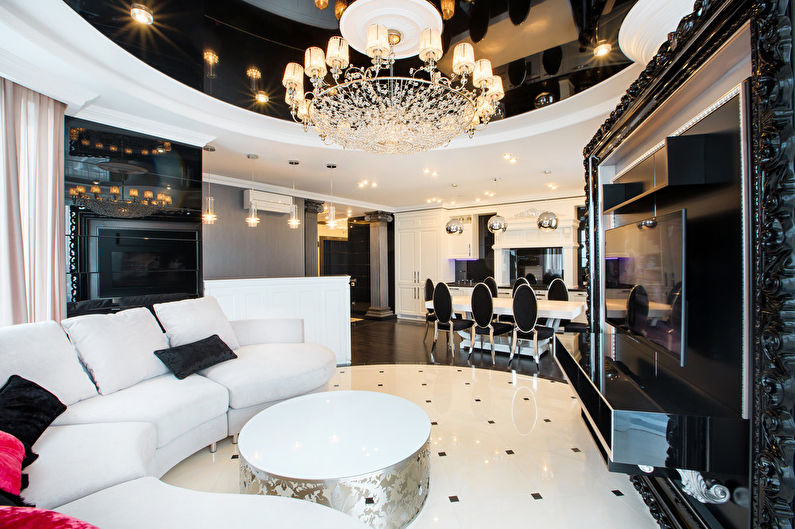 Interno appartamento in stile glamour, Ekaterinburg - foto 1