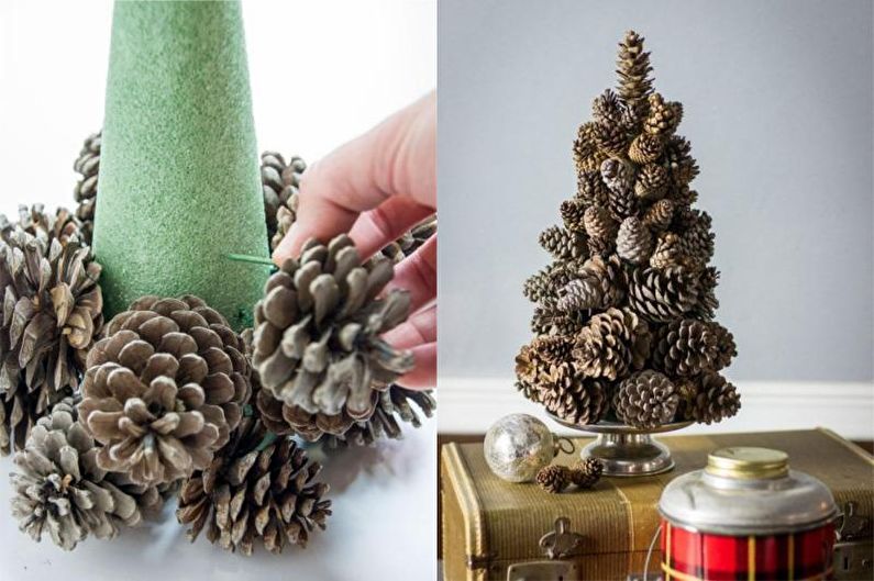 Topiaria DIY de cones