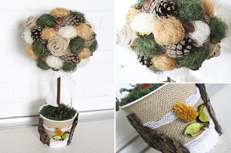 DIY topiary - foto idejas