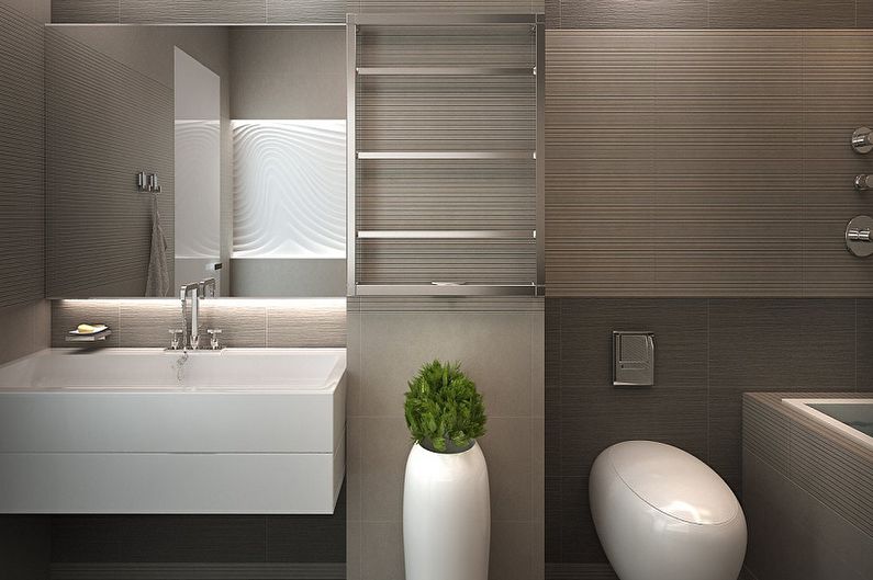 Minimalismus Design Badezimmer Merkmale