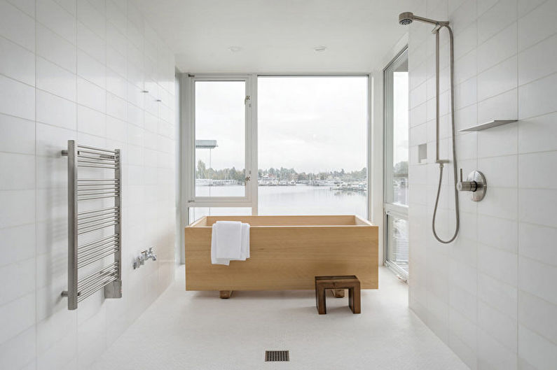 Design minimalista Bagno - Mobili