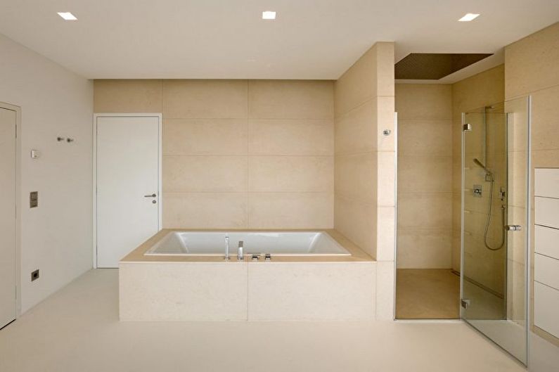 Minimalism Design Bathroom - Iluminação