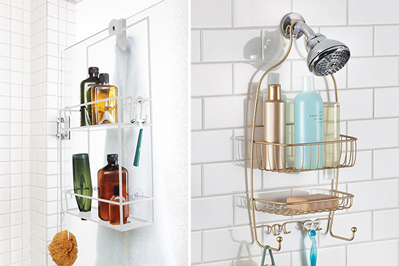 Accessoires de salle de bain - Organisateurs de douche