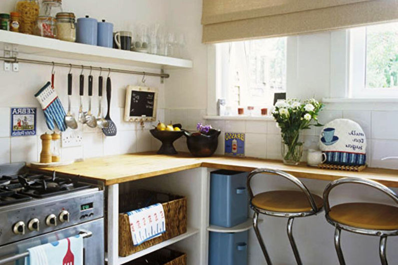 Bar counters for a small kitchen