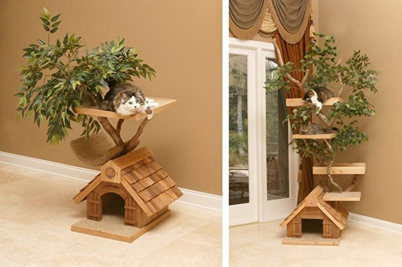 DIY cat house