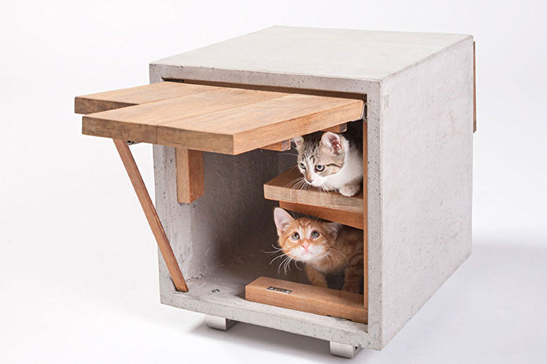 DIY kedi evi - resim