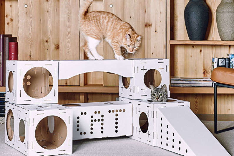 DIY cat house - φωτογραφία