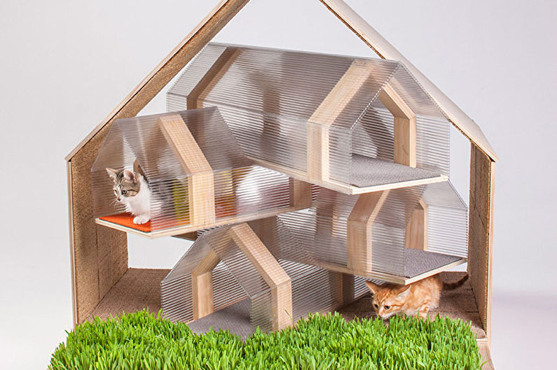 DIY cat house - φωτογραφία