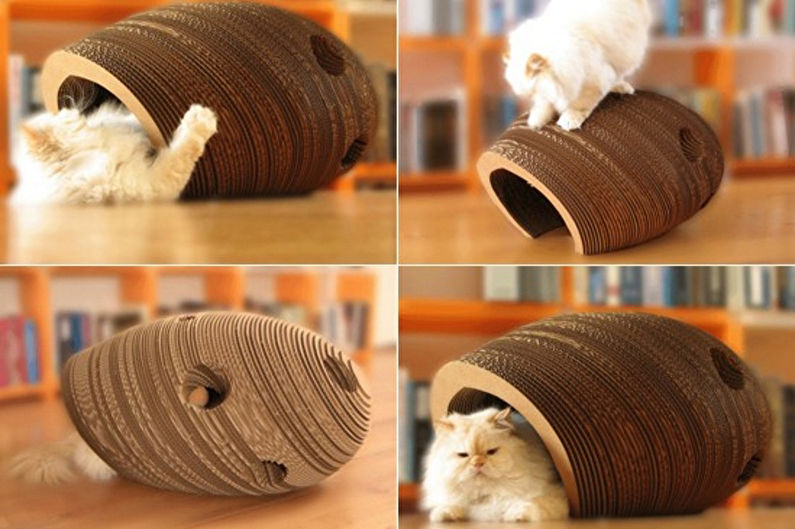 DIY cat house - photo