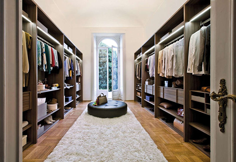 Dressing Room Design - Parallell Layout