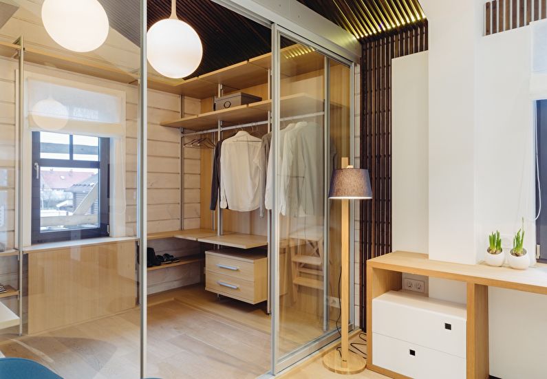 Dressing room design - photo