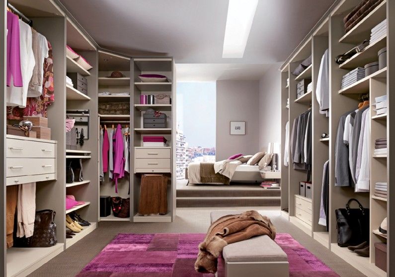 Dressing room design - foto