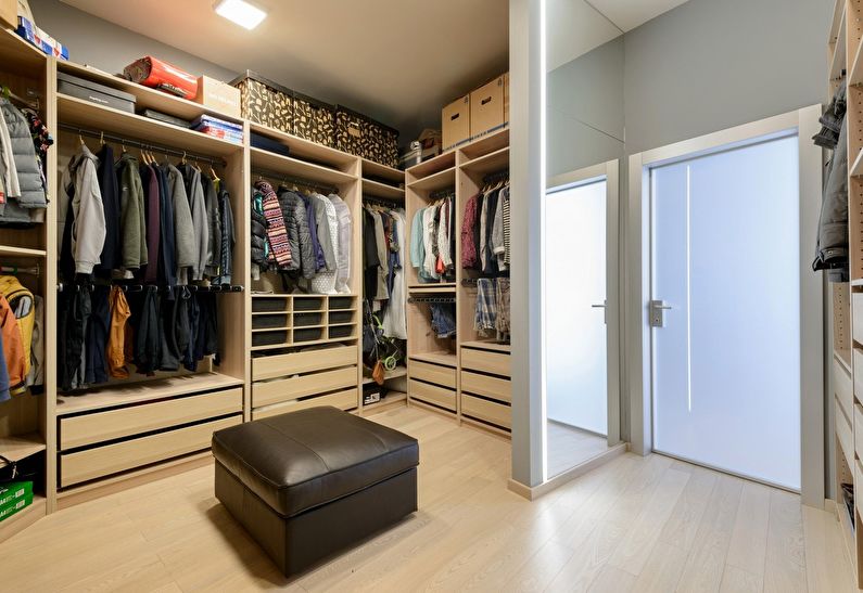 Dressing room design - foto