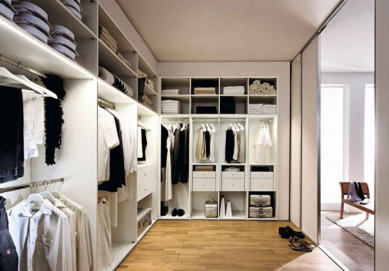 Dressing room design - foto