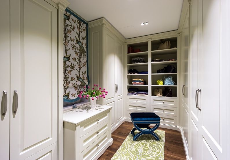 Dressing room design - foto