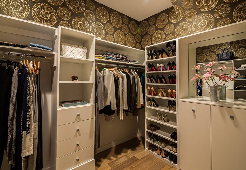 Dressing room design - foto