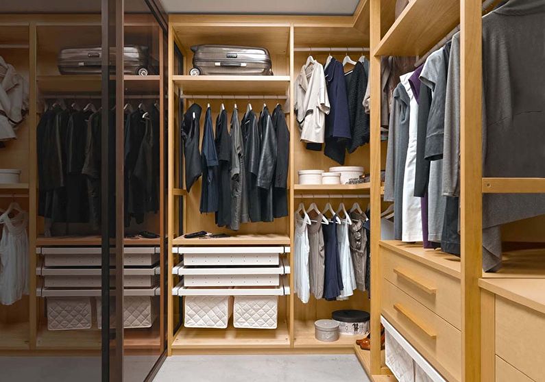 Dressing room design - foto