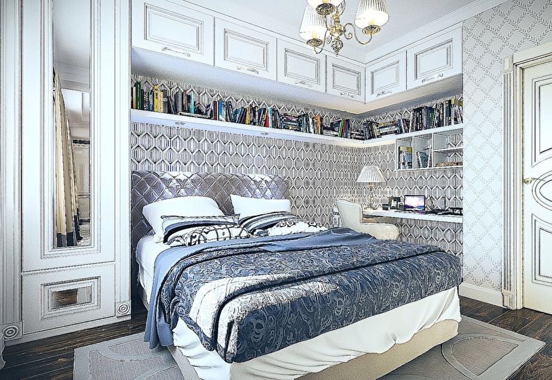 Dormitorio de estilo provenzal - Diseño de interiores