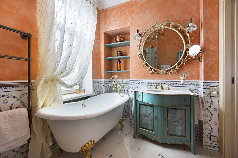 Provence Style Bathroom - Design interiéru