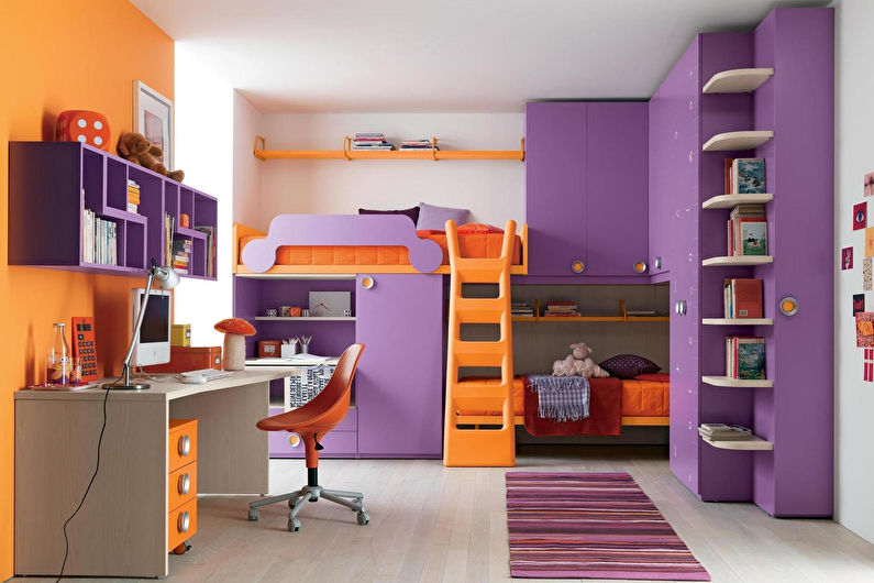 Design of a nursery for a teenage girl