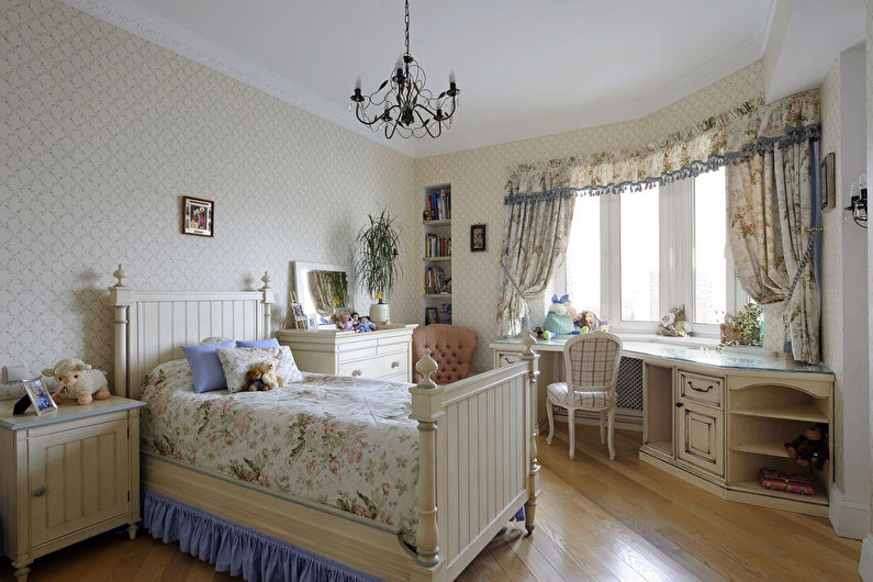 Provence Style Teenage Girl Room - ออกแบบตกแต่งภายใน