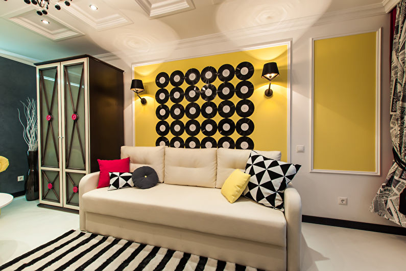 Quarto de adolescente pop art - design de interiores