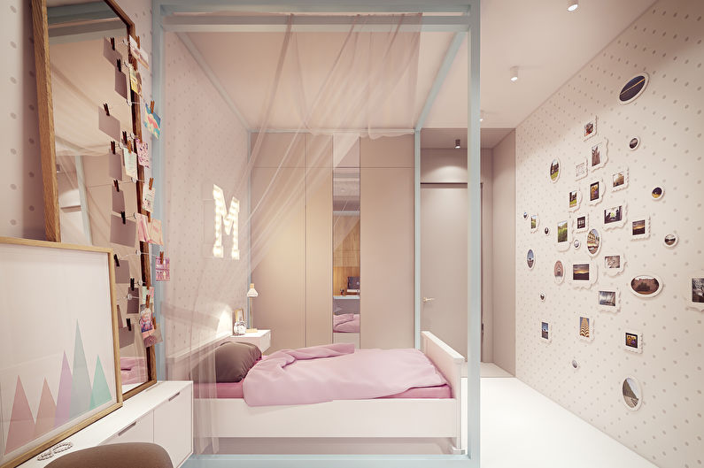 Diseño de habitaciones para niñas adolescentes - Foto