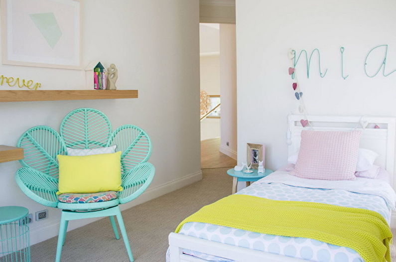 Diseño de habitaciones para niñas adolescentes - Foto