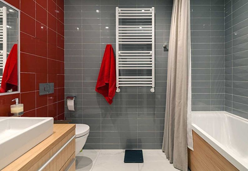 Aménagement intérieur d'une salle de bain de 4 m² - photo