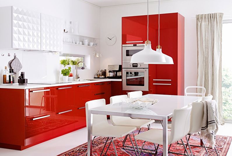 Cozinhas IKEA em cores vivas - Design de Interiores