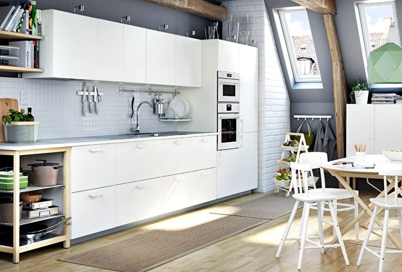 Cozinha de design de interiores Ikea - foto