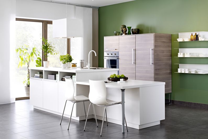 Cozinha de design de interiores Ikea - foto