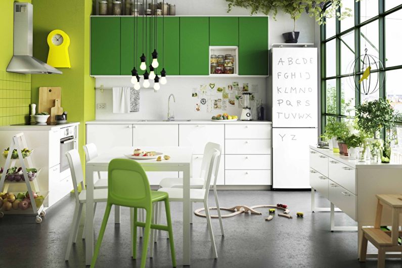 Cozinha de design de interiores Ikea - foto