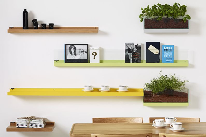 Wall shelves - photo