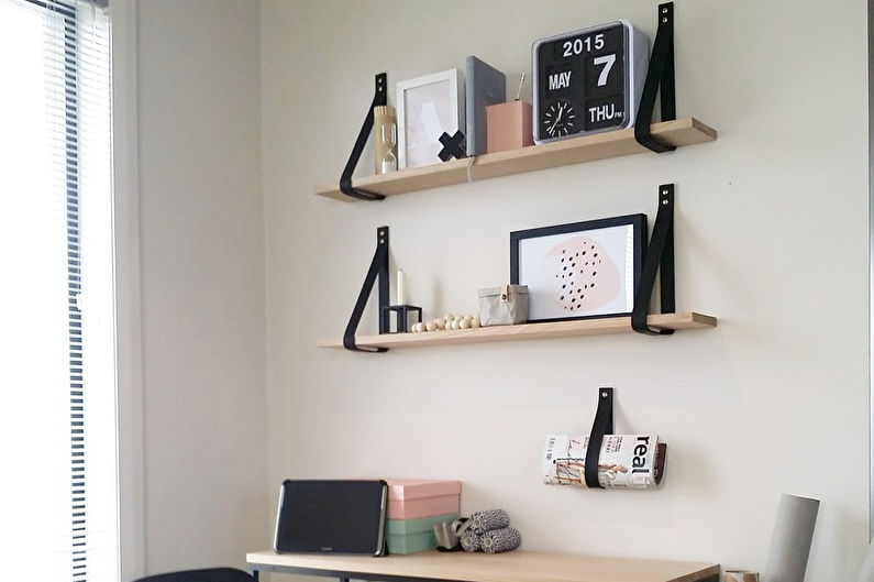 Wall shelves - photo