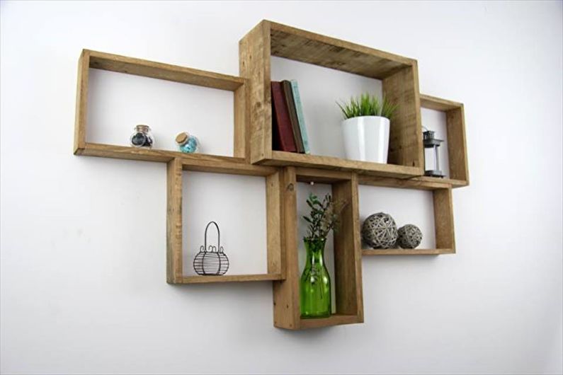 Wall shelves - photo