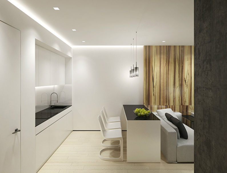 Apartamento no estilo do minimalismo, ZhK Champion Park - foto 4